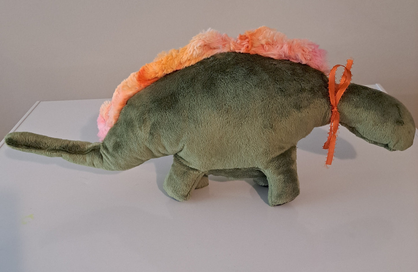 Dinosaur-Green Minky
