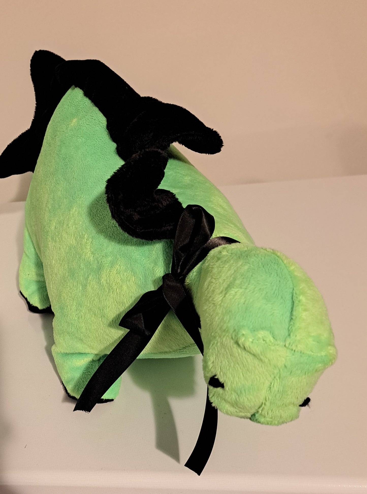 Big Stuffed Dinosaur – Lime Green