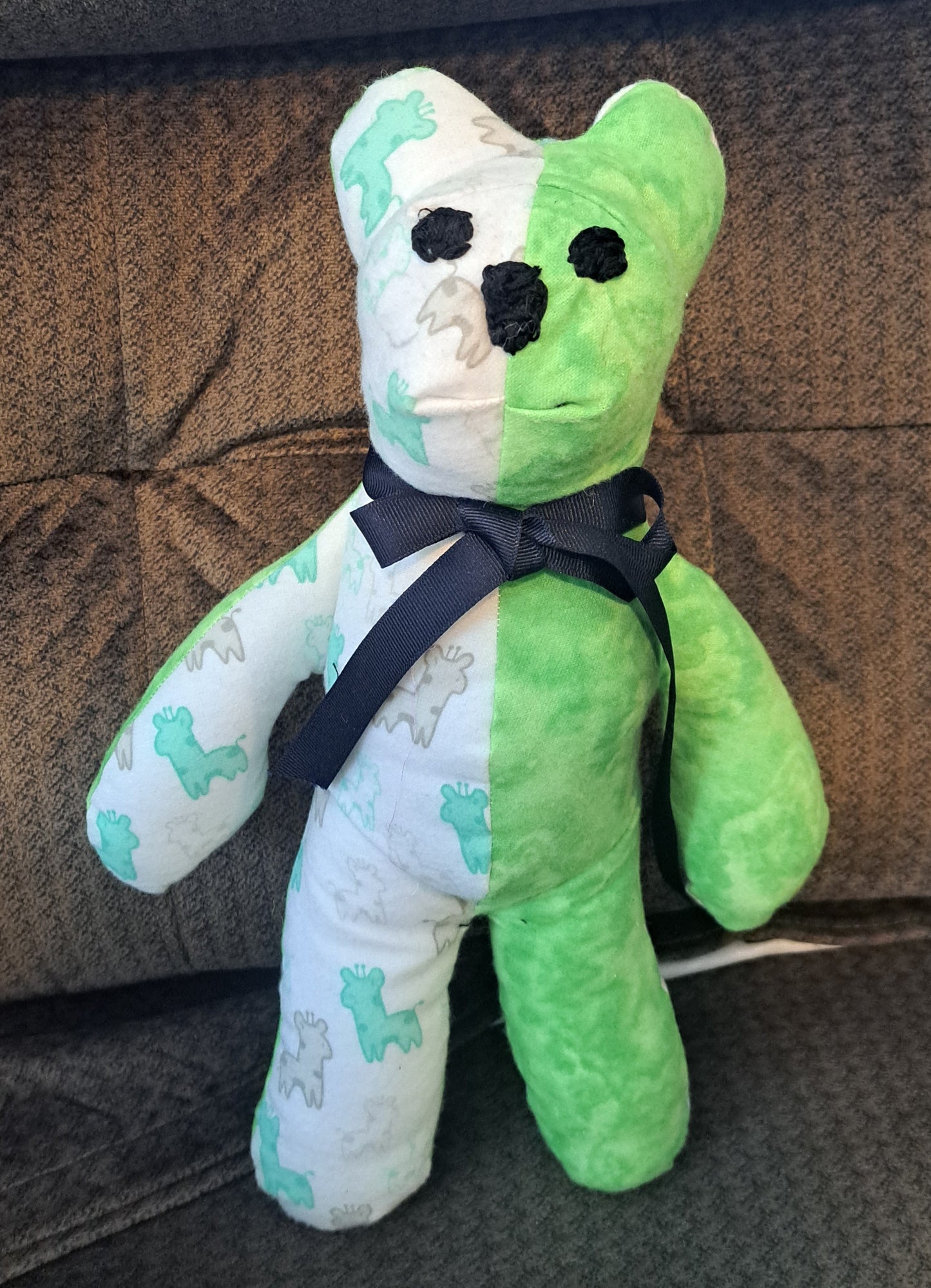 Bear-Patchwork Flannel