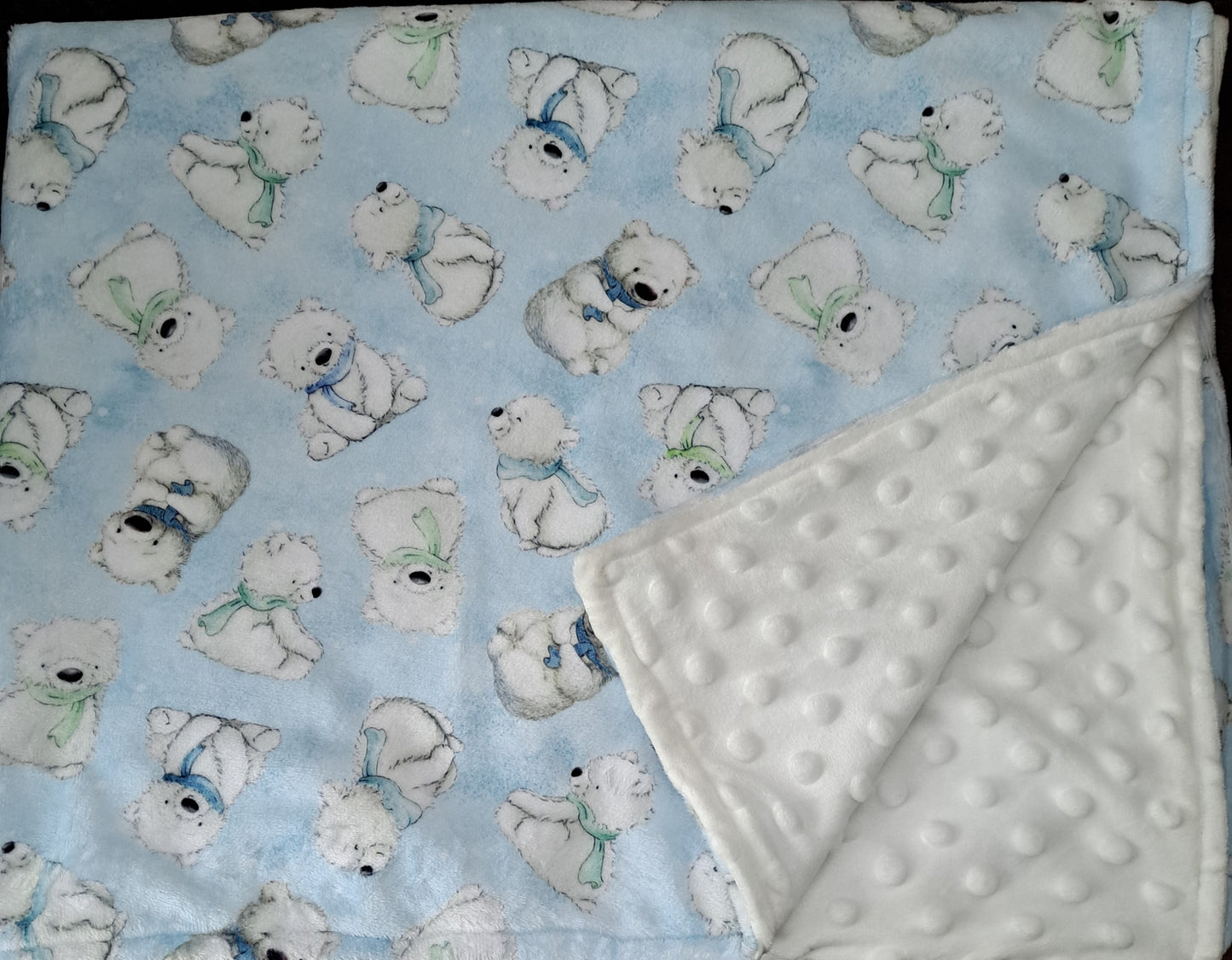 Baby Blanket-Polar Bears