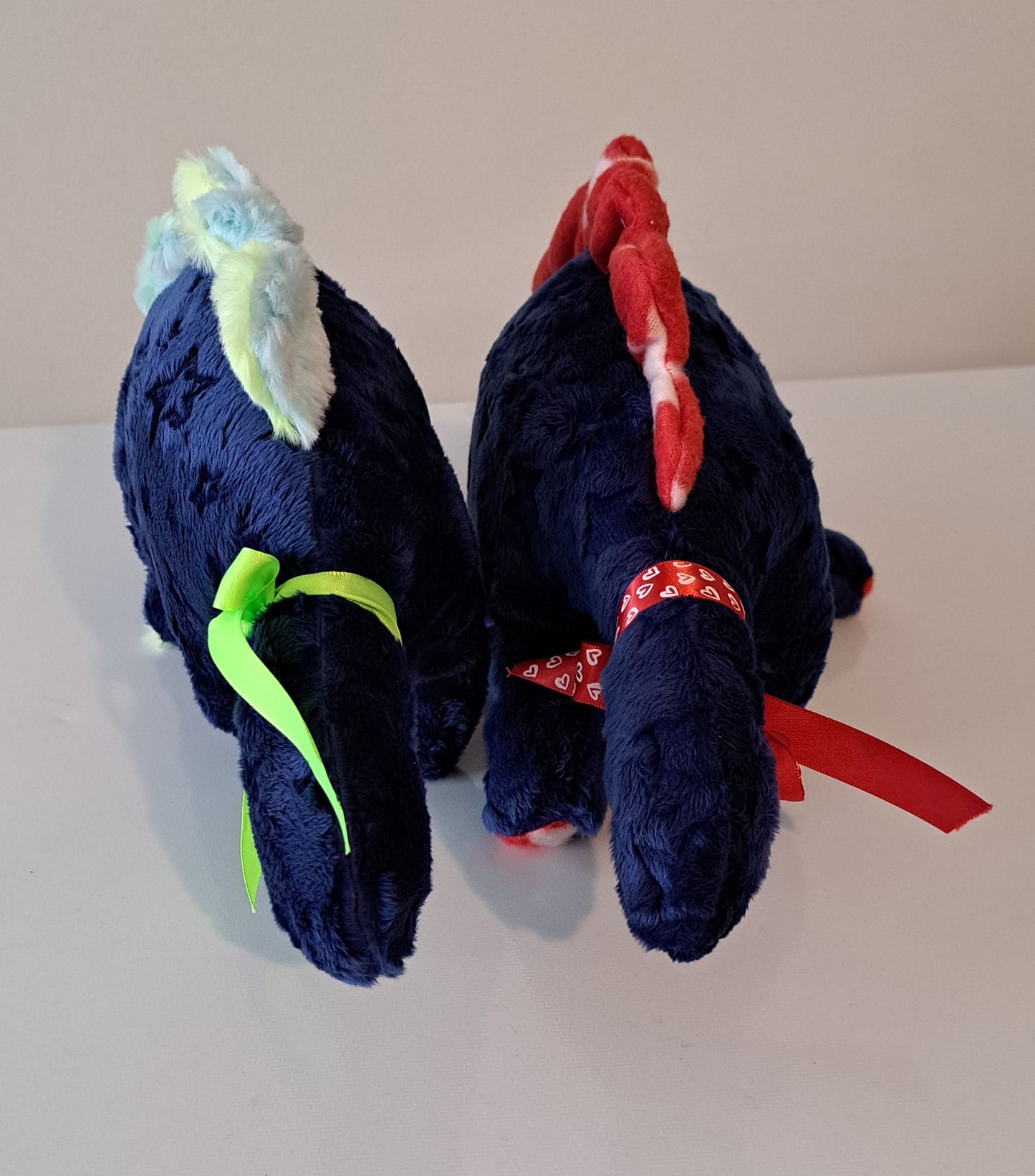 Dinosaur-Blue Embossed Stars