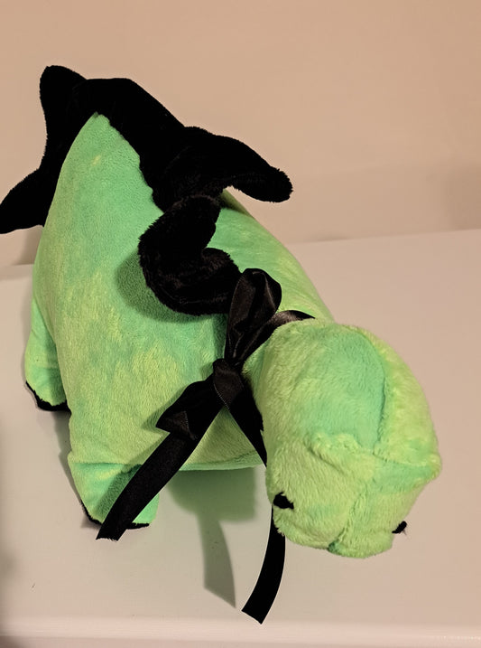 Big Stuffed Dinosaur – Lime Green
