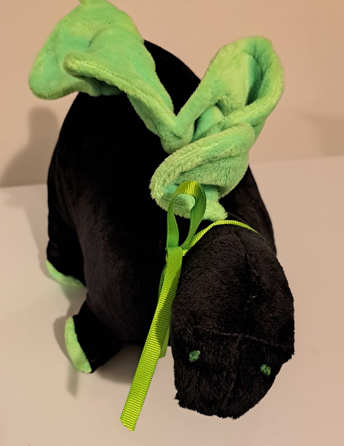 Big Stuffed Dinosaur– Black