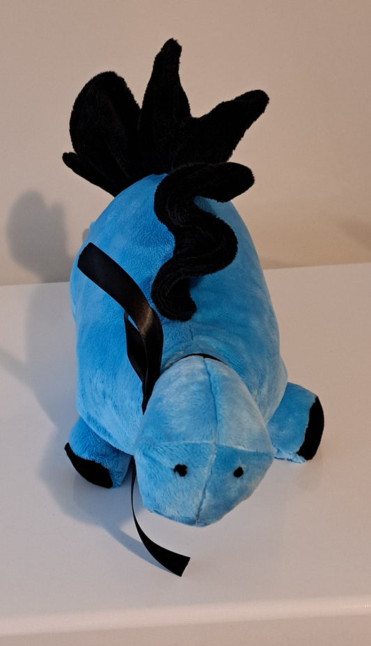 Big Stuffed Dinosaur – Blue