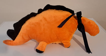 Dino-Orange Minky