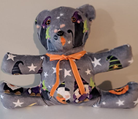 Stuffed Minky Plush Bear-Halloween