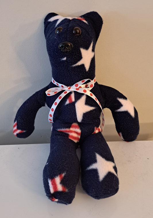 Bear-Blue Star Fleece